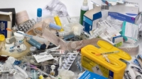 Откриха използвани PCR тестове и кървави игли до детска площадка в Пловдив