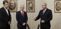„Има такъв народ“ върна неизпълнен мандат за съставяне на правителство на президента Румен Радев веднага, след като той им го връчи