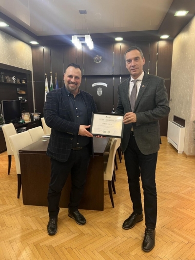 Бургас получи престижен „зелен“ сертификат за еко иновация