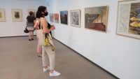 Вече е отворена изложбата с ранни рисунки на Кристо в НХА