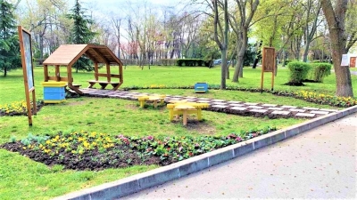 Нов детски кът в Морската градина, посветен на Деня на Земята