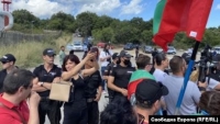 Напрежение в Росенец на протеста на Христо Иванов