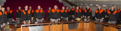 Награди за доброволците от Единна противоаварийна служба на фирма „Пожарна сигурност”