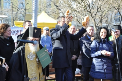 Сливенският митрополит Иоаникий освети Никулденската обредна трапеза