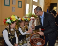 Лазарки в Областна управа