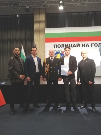 Криминална полиция отличена на церемонията „Полицай на годината“